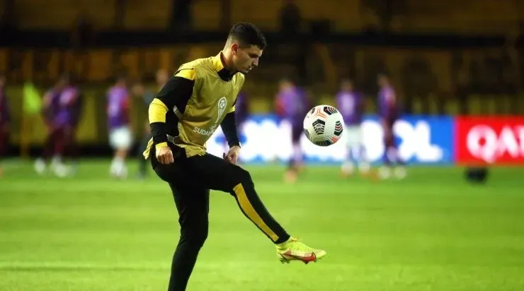 Augustín Alvarez é outro jogador que está na mira do Palmeiras para a temporada 2022. Foto:Ernesto Ryan/Getty Images