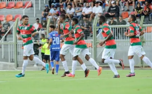 Portuguesa foi eliminada pelo Internacional na Copinha (Foto: Dorival Rosa/Portuguesa)