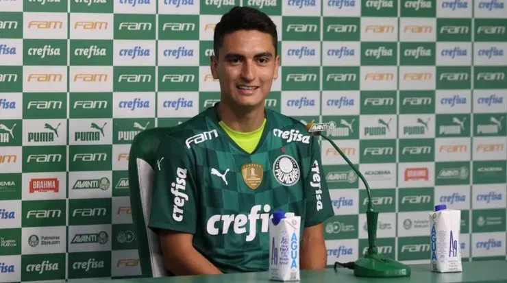 Atuesta não deverá começar o ano como títular. Foto: César Greco/ Palmeiras