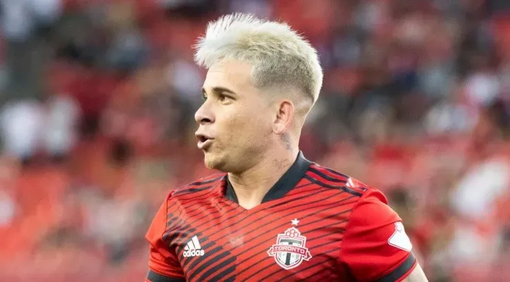 (Photo by Angel Marchini/SOPA Images/LightRocket via Getty Images) - Soteldo não se adaptou no Toronto FC.