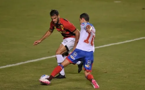 Jhony Pinho/AGIF – Rafael Thyere em ação pelo Leão da Ilha