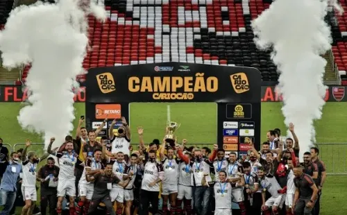 Foto: Thiago Ribeiro/AGIF | Flamengo conquistou o Cariocão de 2021