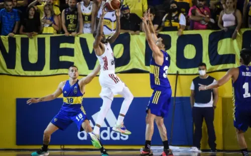 Foto divulgação Twitter Oficial do Flamengo. Foto de BCLAmericas - Boca e Flamengo na La Bombonerita