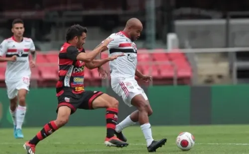 Foto: Flickr Oficial São Paulo FC/Rubens Chiri | Patrick sofre lesão pelo SPFC