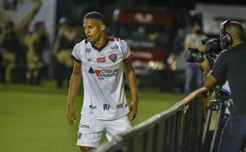 Foto: (Flickr Oficial Vitória/Pietro Carpi/Vitória) - David fez sua última partida pelo Vitória no dia 16 de janeiro, diante da Juazeirense, pela estreia do Baianão