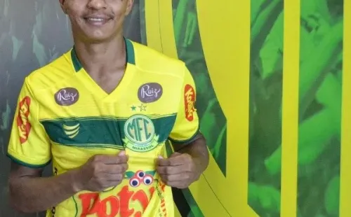 Divulgação/Mirassol FC. Atacante revelado pelo Globo-RN foi anunciado em dezembro pelo Leão.
