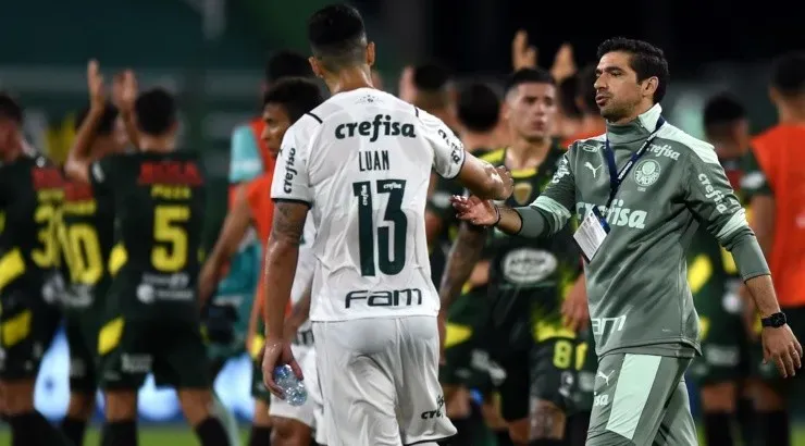 (Photo by Marcelo Endelli/Getty Images) - Luan ganhou moral com Abel.