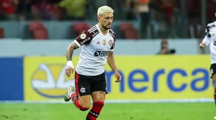 Arrascaeta não fez uma boa partida contra o Fluminense. Foto:Pedro H. Tesch/AGIF