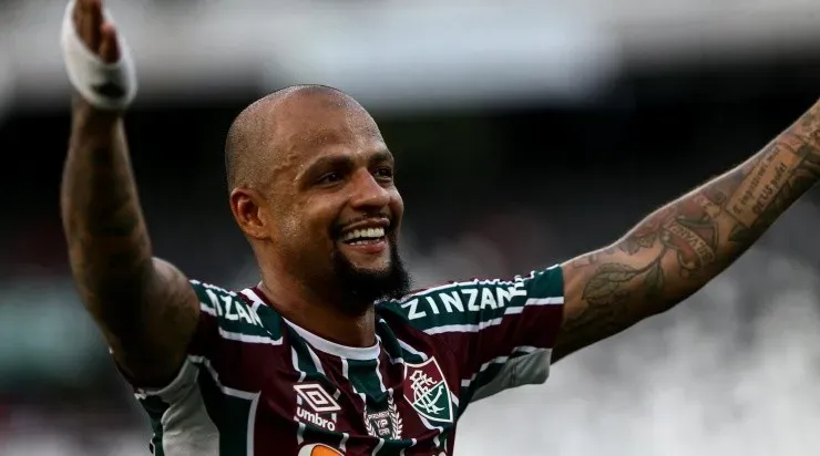 FOTO: LUCAS MERÇON / FLUMINENSE F.C. / DIVULGAÇÃO - Felipe Melo: volante se tornou um 'coringa' na equipe de Abel Braga