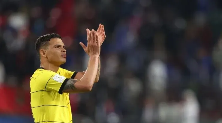 Thiago Silva pediu mais respeito ao Chelsea para as imprensas brasileiras. Foto:Matthew Ashton – AMA/Getty Getty Images