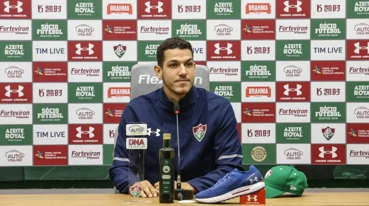 Nino elogiou o Fluminense por estar tomando uma atitude contra o racismo. Foto: Lucas Merçom Fluminense