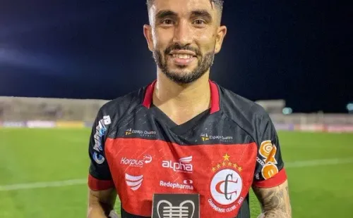 Foto: Samy Oliveira/Campinense FC – Dione foi eleito o melhor da partida contra o CRB