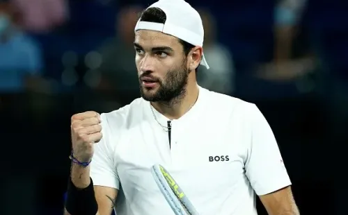Matteo Berrettini é a principal estrela do Rio Open 2022. Créditos: Getty Images