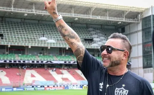 Foto: Fernando Moreno/AGIF – Mohamed sinaliza time misto no Mineiro, pensando na Supercopa do Brasil