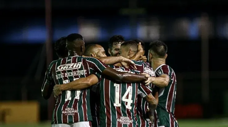 O Fluminense bateu o Nova Iguaçu por 1 a 0. Foto:LUCAS MERÇON / FLUMINENSE F.C.