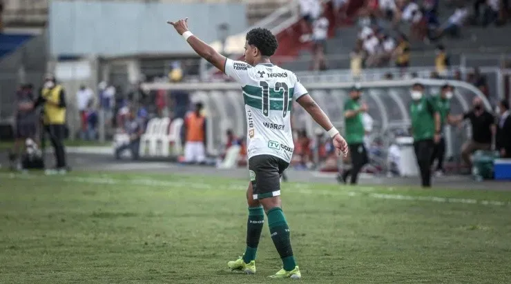 Foto: Divulgação/Coritiba - Warley: estreou marcando gol com a camisa do Coxa