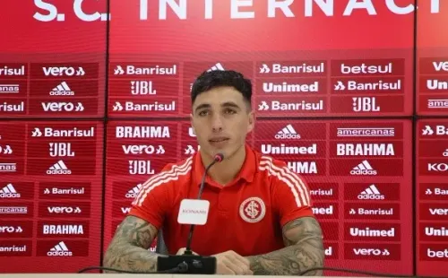 Saravia poderia voltar ao Beira-Rio - Foto: Ricardo Duarte/Internacional