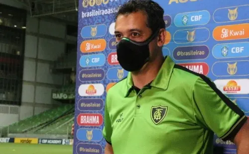 (Foto: Fernando Moreno/AGIF) Matheusinho ganha destaque no América