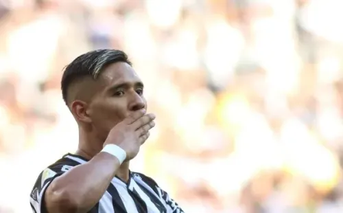 Foto: Fernando Moreno/AGIF – Zaracho tem 14 gols e três títulos com a camisa do Galo