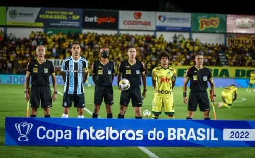 Foto: (Flickr Oficial Grêmio/Lucas Uebel/Grêmio FBPA) - O Grêmio foi um dos que foram eliminados ainda na primeira fase da Copa do Brasil