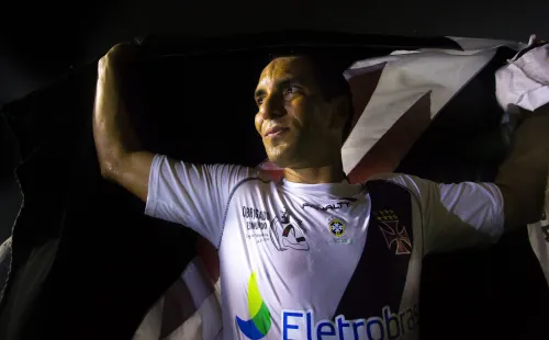 Foto: (Buda Mendes/Getty Images) - Ídolo no Vasco, Edmundo teve uma passagem marcante no Flamengo