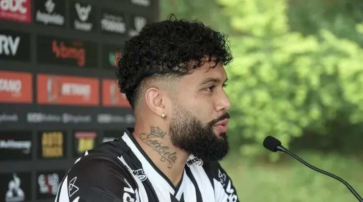 Otávio rasgou elogios a torcida do Atlético Mineiro. Foto: Pedro Souza/ Atlético Mineiro