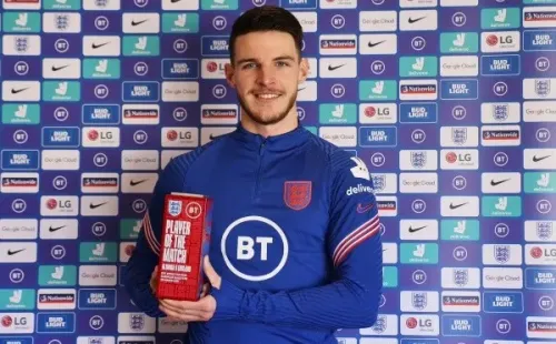 (Foto: Divulgação/Twitter/Declan Rice)