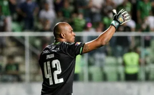 (Foto: Fernando Moreno/AGIF) Jaílson é o herói do América na Libertadores