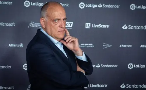 Foto: Pablo Cuadra/Getty Images | Tebas explicou o interesse da La Liga na criação de um liga nacional no Brasil