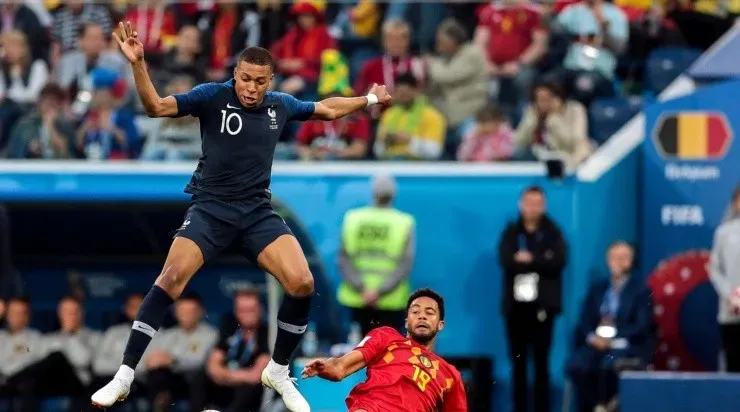 Mãe de Mbappé quer R$ 844 milhões para que o atacante acerte com o Real Madrid. Foto:Ale Cabral/AGIF