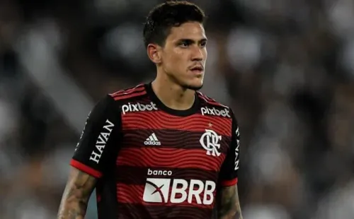 Foto: Thiago Ribeiro/AGIF – Pedro: atacante entrou na mira do Palmeiras, mas Flamengo não se interessou em negociar