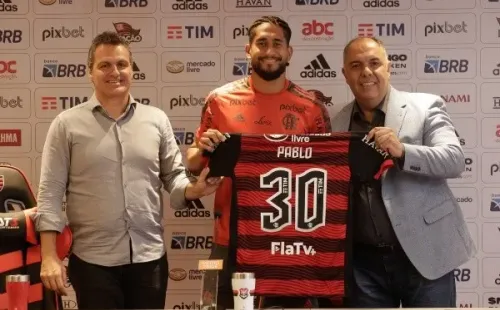 Foto: Flickr Oficial CR Flamengo/Gilvan de Souza Pablo anunciado pelo Flamengo recentemente