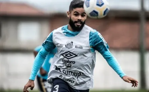 Foto: Ivan Storti/Santos FC – Felipe Jonatan (foto) está em baixa no Santos e foi ventilado no Botafogo