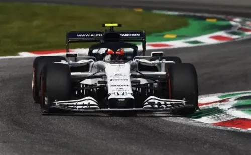 Getty Images/ Pierre Gasly na AlphaTauri.
