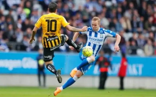 Paulinho é o camisa 10 do BK Hacken (Foto: Divulgação)