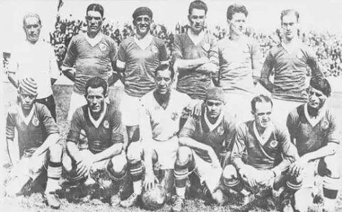 Foto: Acervo Palmeiras/ Palmeiras foi campeão em cima do São Paulo em 1932.