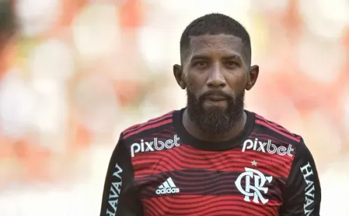 Rodinei ganhou minutos no Flamengo (Foto: Thiago Ribeiro/AGIF)