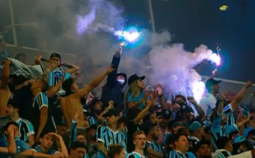 Silvio Avila/Getty Images/ Torcida do Grêmio.