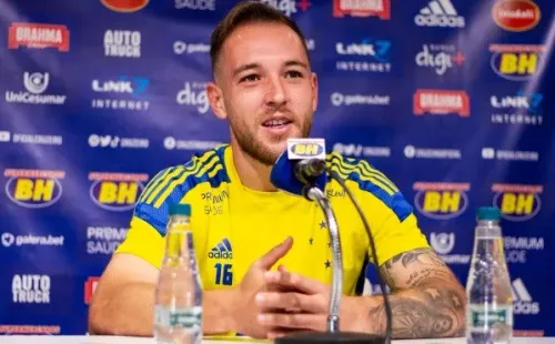 Bruno José de saída da Raposa – Foto: Gustavo Aleixo/Cruzeiro