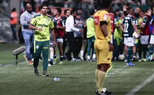 Foto: Ettore Chiereguini/AGIF – Time de Abel Ferreira agora enfrenta o Goiás fora de casa no próximo sábado (16)