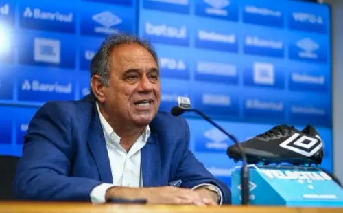 Foto: (Lucas Uebel/Grêmio FBPA) - Denis Abrahão não tem nenhuma novidade no mercado para esta janela de transferências