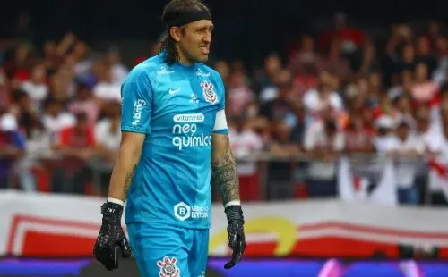 Foto: (Marcello Zambrana/AGIF) - Cássio tem sido alvo de críticas da torcida do Corinthians nesta temporada