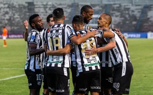 Foto: Twitter Oficial Ceará SC/Felipe Santos Ceará faz história e conquista primeira vitória de um time do Estado em outro país