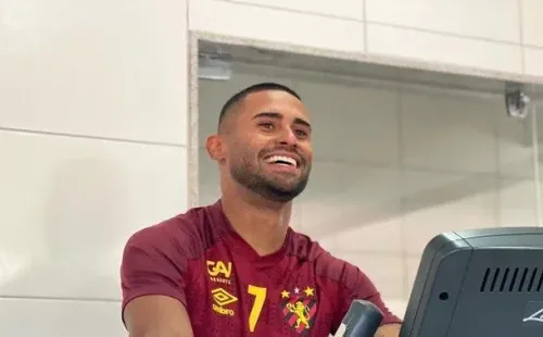 Kayky é o último reforço do Sport para a temporada. Foto: Anderson Stevens/ Sport