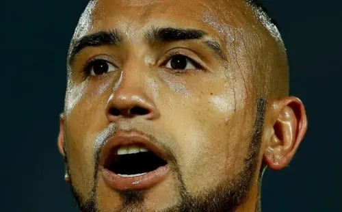 Foto: Mario Davila/Agencia Uno/AGIF – Vidal está na Inter de Milão e já se ofereceu várias vezes para jogar no Flamengo