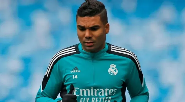 Foto: Helios de la Rubia/Real Madrid via Getty Images/Inglaterra - Casemiro: dúvida para o primeiro jogo da semi