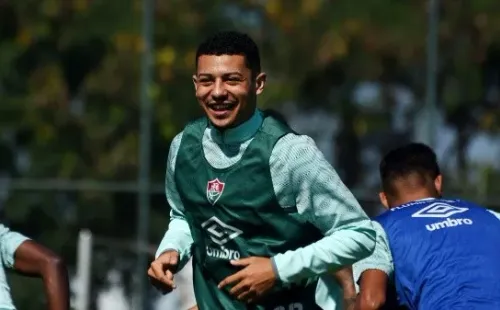 André fora da partida – Foto: Lucas Merçon/Flickr/Fluminense