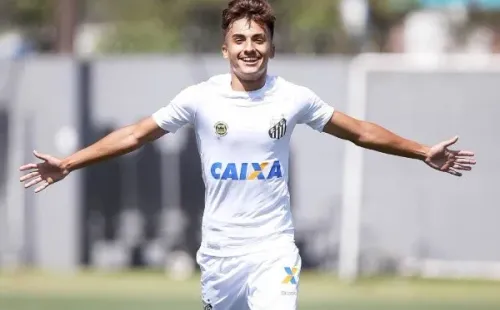 Foto: Pedro Ernesto Guerra Azevedo/Santos FC – Lucas Lourenço retornou do Confiança por problemas de depressão