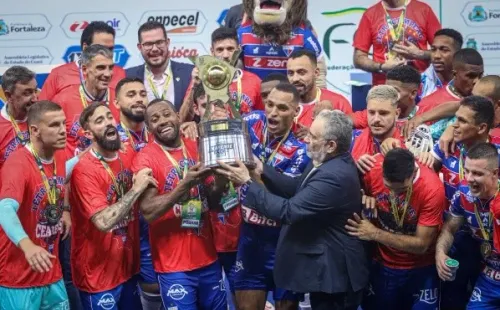 Foto: Lucas Emanuel/AGIF – Tinga chegou em 2018 e conquistou seis títulos pelo Fortaleza