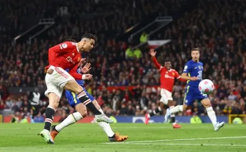 Foto: Divulgação/Manchester United – CR7 marcou o gol de empate contra o Chelsea